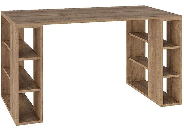 Γραφείο Εργασίας Colmar 0249814 140x60x75cm Light Walnut