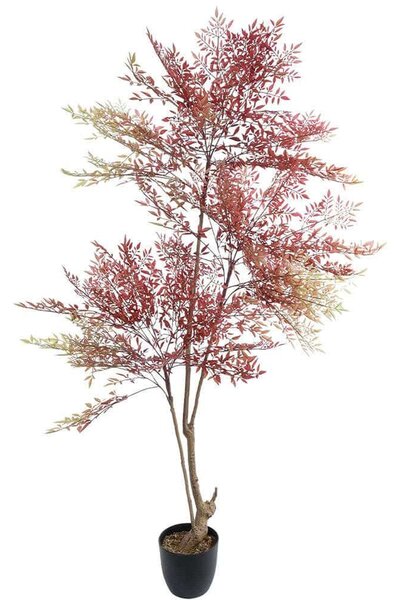 Τεχνητό Δέντρο Nandina 20966 Φ66x150cm Red-Brown GloboStar