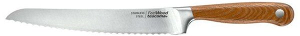 Μαχαίρι Ψωμιού Feeelwood 884832 21cm Silver-Brown Tescoma