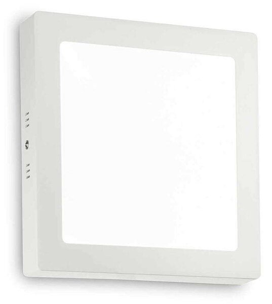 Πλαφονιέρα Universal Square 138640 22x22x4cm 19W 3000K White Ideal Lux