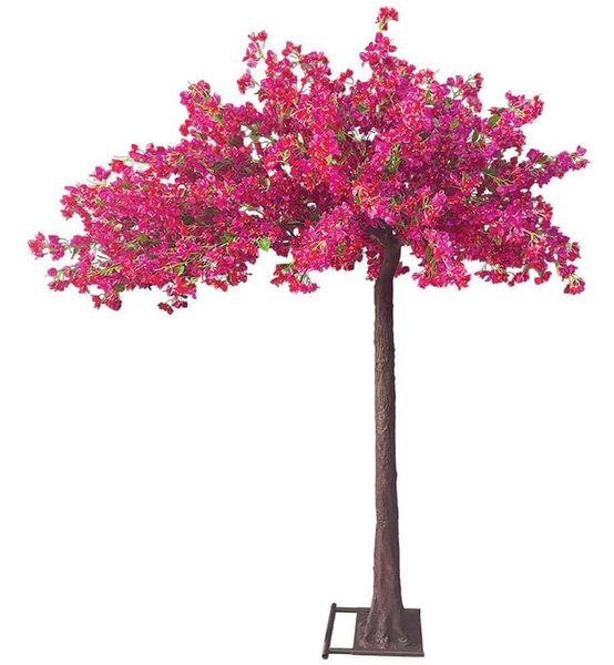 Τεχνητό Δέντρο Βουκαμβίλια 04-00-22025 260cm Fuchsia-Brown Marhome