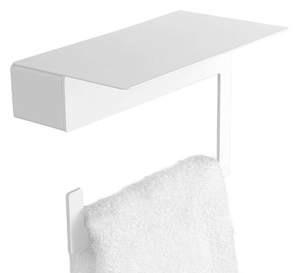 Κρεμάστρα Πετσέτας Κρίκος Neo 822466 Με Βάση White Mat Karag