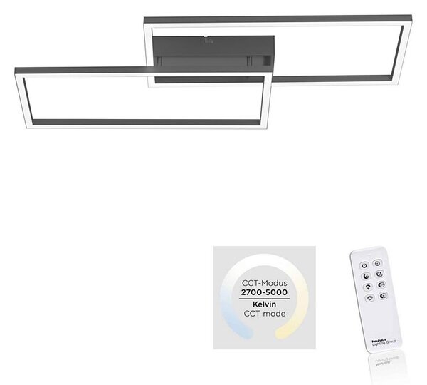 Leuchten Direkt 14140-18 - LED Φως dimmer IVEN 2xLED/13,5W/230V + RC