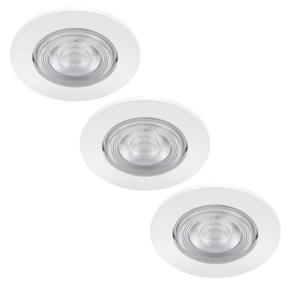 Philips - ΣET 3x Φωτιστικά οροφής LED TARAGON LED/4.5W/230V 2,700K