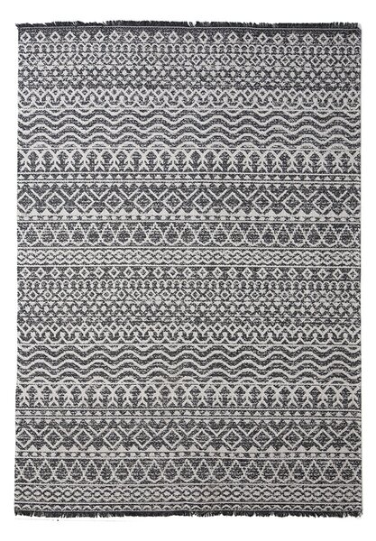 Χαλί All Season (127x190) Royal Carpet Casa Cotton 22077 Black