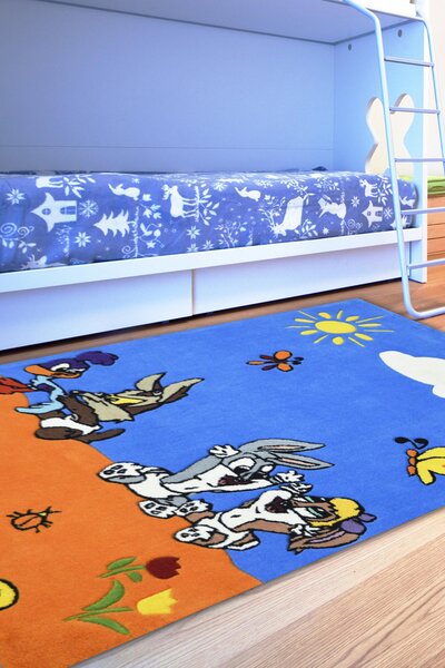 Χαλί Παιδικό Kids Tufted 1212 Blue-Orange