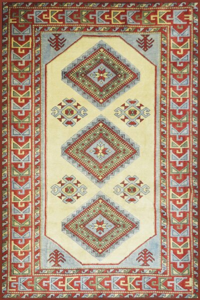 Χειροποίητο Χαλί Turkish Kazak Wool 233Χ185