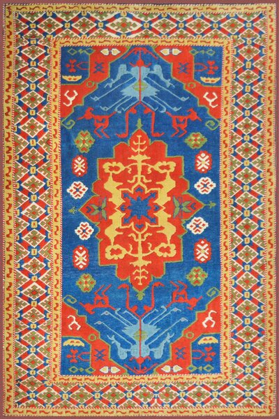 Χειροποίητο Χαλί Turkish Kazak Wool 256Χ173