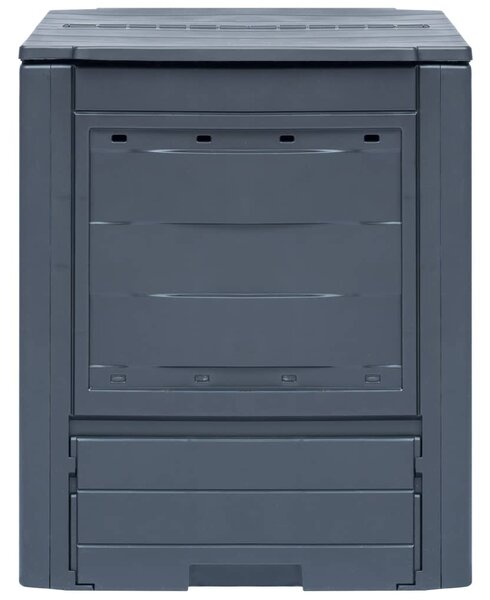 VidaXL Κομποστοποιητές Κήπου 3 τεμ. Γκρι 60 x 60 x 73 εκ. 780 Λίτρα