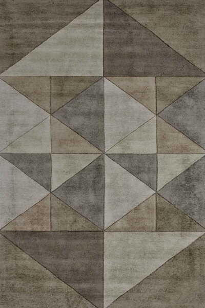 Χαλί Triangles Beige Carpet Couture