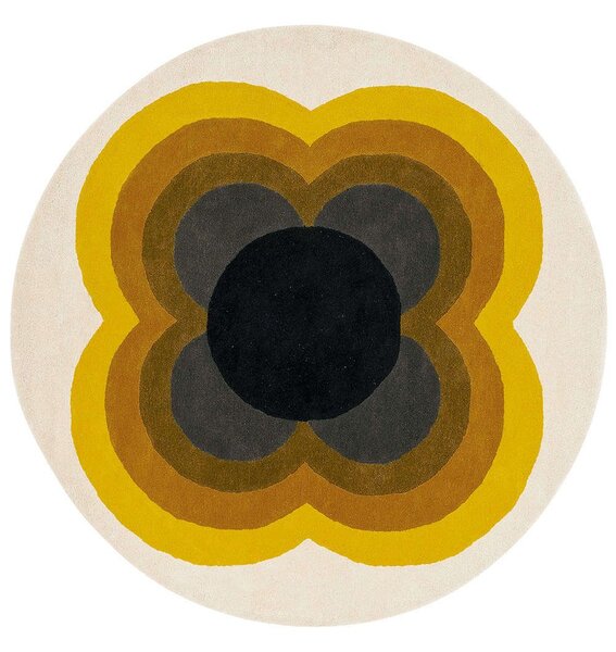 Χαλί Sunflower 060006 Yellow Round Orla Kiely