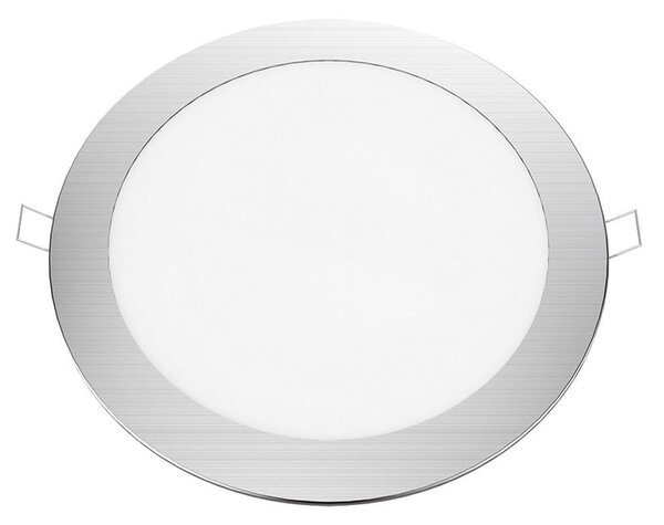 Panel Led Χωνευτό Plato1840RNM 18W 4000K 1460lm Nickel Aca