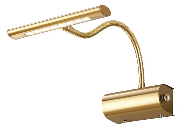 Φωτιστικό Τοίχου - Απλίκα Curtis 279770108 4W 380lm 3000K Brass-Gold Trio Lighting