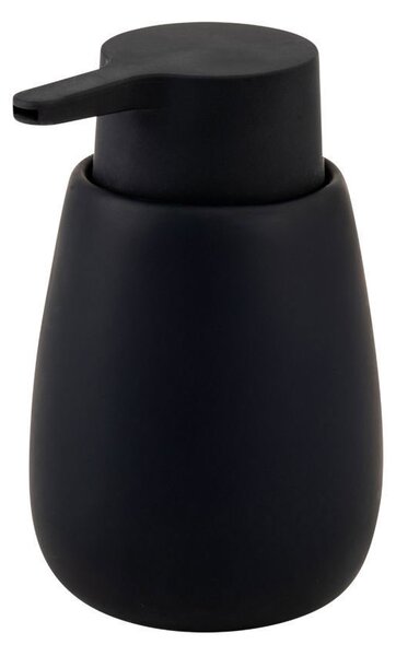 Dispenser Μπάνιου 350ml (Φ8.5x15) Estia Fjord Soft Black 02-37338