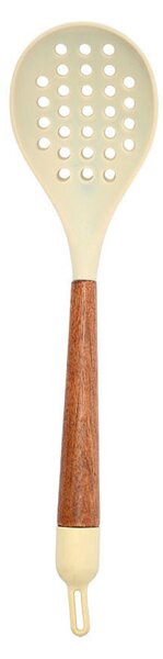 Κουτάλα Τρυπητή 34.5εκ. Estia Allure Ivory