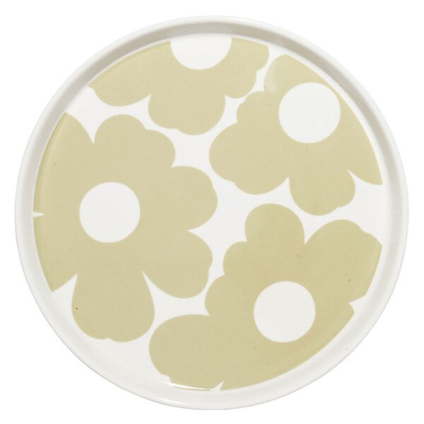 Πιάτο Φρούτου (Φ20) Estia Beige Bloom 07-38960