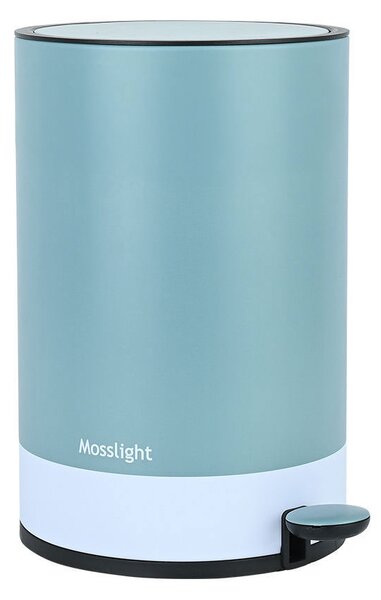 Κάδος Απορριμμάτων Μπάνιου (Φ20.5x31) Estia 6lt Mosslight 02-39875