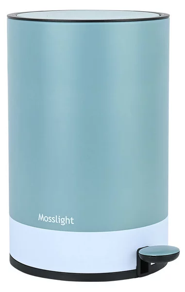 Κάδος Απορριμμάτων Μπάνιου (Φ20.5x31) Estia 6lt Mosslight 02-39875