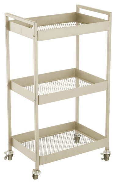 Τρόλεϊ/Ραφιέρα 3 Θέσεων (43.5x30.5x79.5) Estia Modus Ivory
