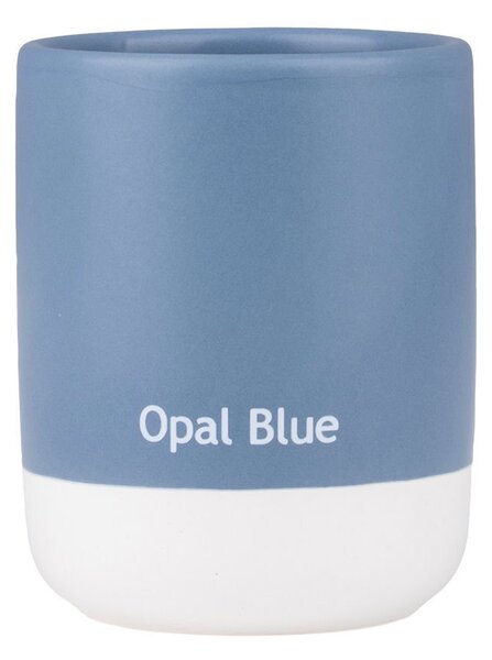 Ποτηροθήκη Μπάνιου (Φ8x10) Estia Opal Blue 02-40185