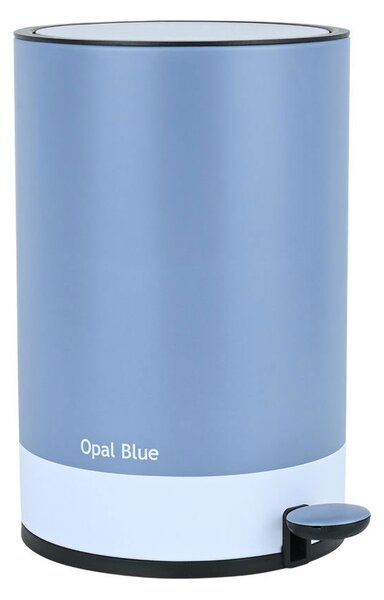 Κάδος Απορριμμάτων Μπάνιου (Φ20.5x31) Estia 6lt Opal Blue 02-39899