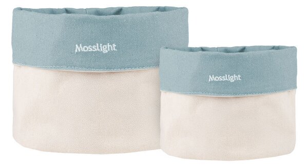 Καλάθια Αποθήκευσης (Σετ 2τμχ) Estia Mosslight 02-41175