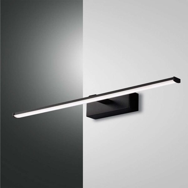 Φωτιστικό Τοίχου - Απλίκα Led Nala 3361-26-101 Black Fabas Luce