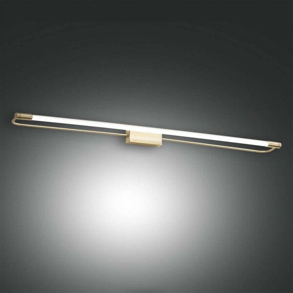 Φωτιστικό Τοίχου Led Rapallo 3552-28-119 Satined Brass Fabas Luce