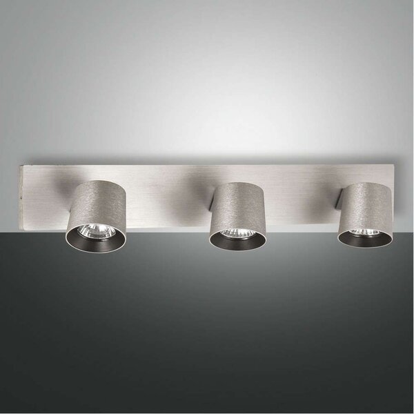 Φωτιστικό Τοίχου Modo 3451-83-212 Brushed Aluminium Fabas Luce