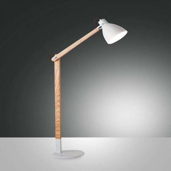 Φωτιστικό Δαπέδου Sveva 3644-11-102 White Fabas Luce