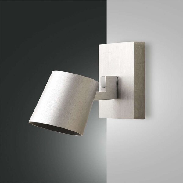 Φωτιστικό Τοίχου Modo 3451-81-212 Brushed Aluminium Fabas Luce