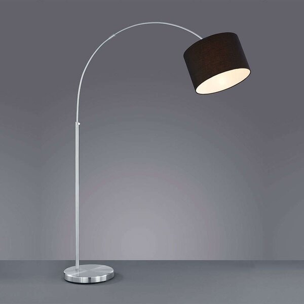 Φωτιστικό Δαπέδου Hotel 461100102 D30x150 - 215cm Black Trio Lighting