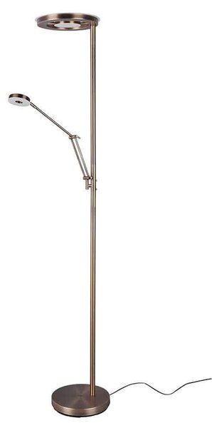 Φωτιστικό Δαπέδου Led Barrie 4000Lm, 600Lm 181x30cm Old Brass 424210304 Trio Lighting