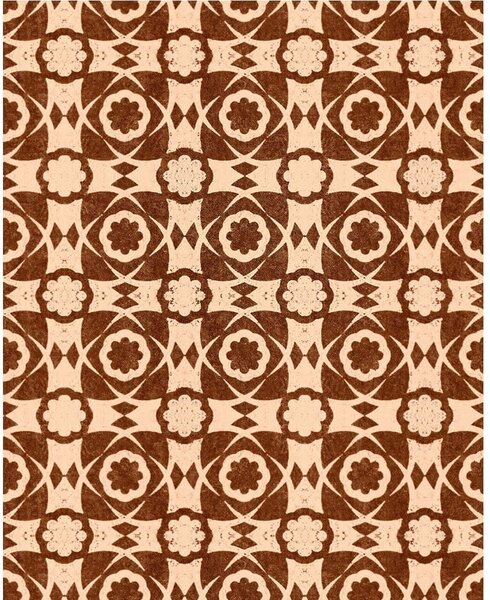 Ταπετσαρία Aegean Tiles Wp30054 52X1000Cm Brown-Sand Mindthegap