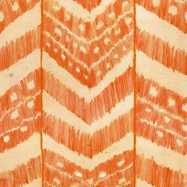 Ταπετσαρία Turkish Ikat Wp30058 52X1000Cm White-Orange Mindthegap