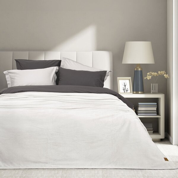 Κουβέρτα Fleece Μονή (160x220) Nima Alpa Grey