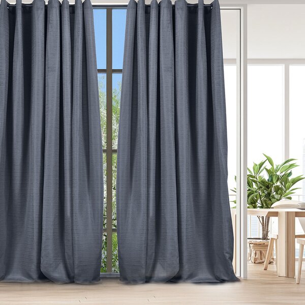 Κουρτίνα (270x280) Με Τρουκς Whitegg K0187-6 Grey-Blue