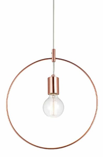 Φωτιστικό Οροφής Μονόφωτο Aca Twiggy V35181CP Copper