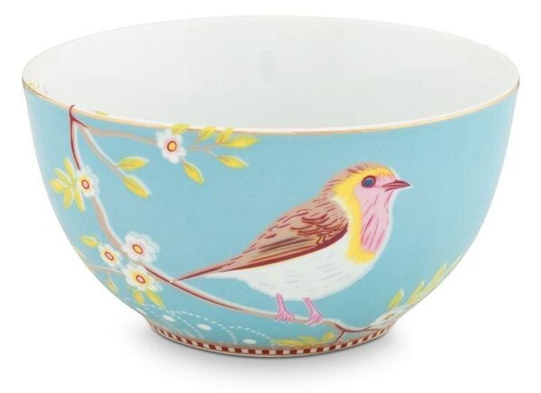 Μπωλ Πορσελάνινο 51003008 Floral Early Bird 15cm Blue Pip Studio