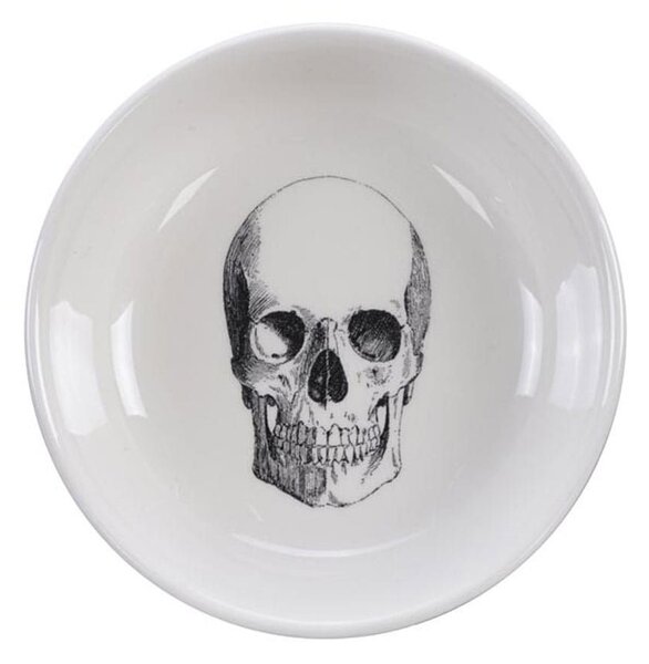 Μπωλ Για Dip Bald Skull 20185 100ml D11cm White-Black Homelab