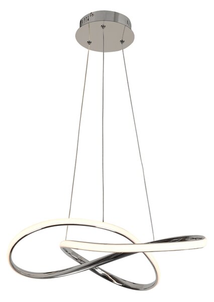 Φωτιστικό Οροφής LED Aca Gordius HM92LEDP48CH Chrome