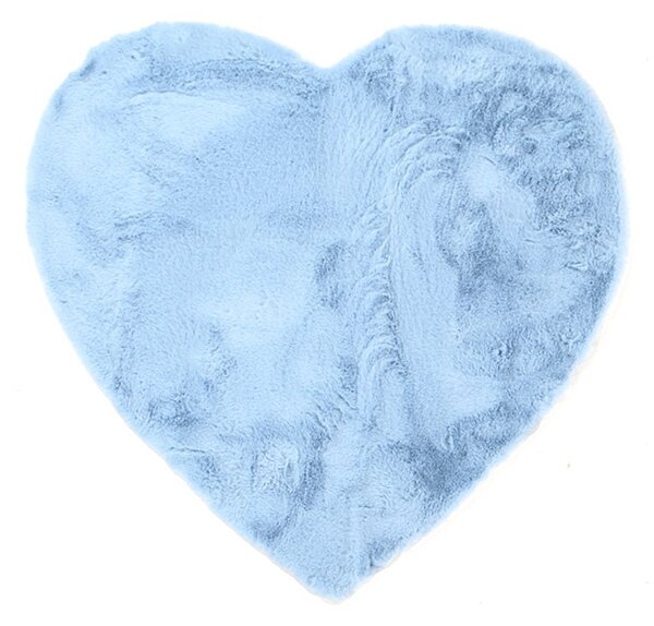 Παιδικό Γούνινο Χαλί (100x100) Royal Carpet Bunny Kids Heart Blue