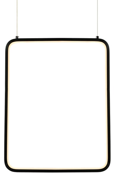 Φωτιστικό Οροφής Μονόφωτο LED Aca Symetria V30LEDP36BK Black