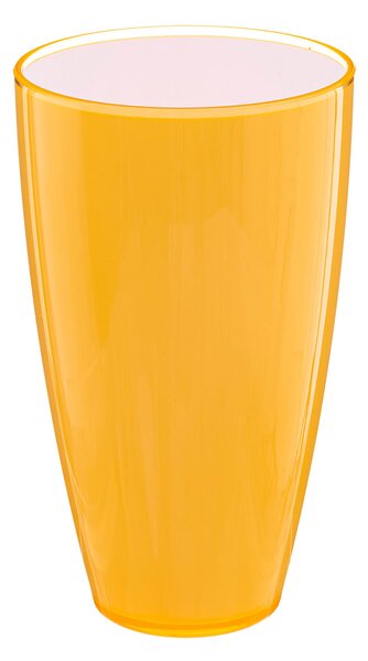 Ποτήρι Νερού Πλαστικό 500ml F-V Square Mustard 179790G