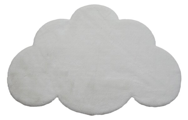 Παιδικό Χαλί Γούνινο (80x125) New Plan Puffy FC1 Ivory Cloud