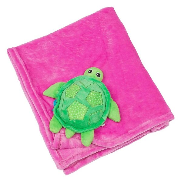 Κουβέρτα Fleece Αγκαλιάς (68.5x100) Zoocchini Turtle