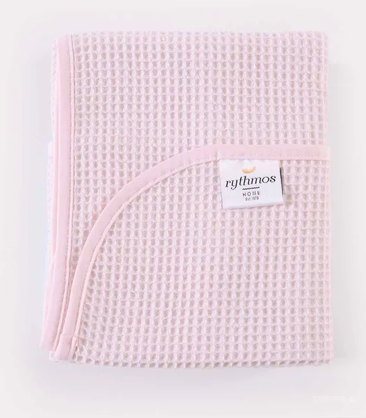 Κουβέρτα Πικέ Αγκαλιάς (80x90) Rythmos Sweety Pink