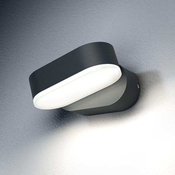 OSRAM Λάμπα LED εξωτερικού χώρου ENDURA STYLE MINI, σκούρο γκρι, IP44, Γκρι, Αλουμίνιο, σύγχρονο