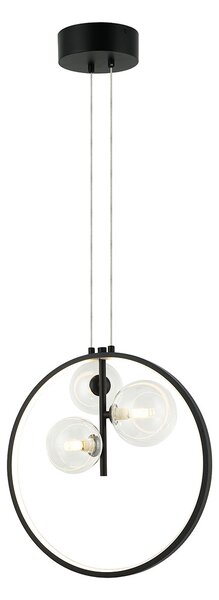 Φωτιστικό Οροφής Πολύφωτο Dimmable Zambelis 22064 Sandy Black