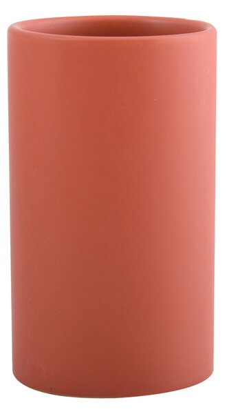 Ποτήρι Οδοντόβουρτσας (Φ7x11.5) Spirella Tube Matte Terracotta